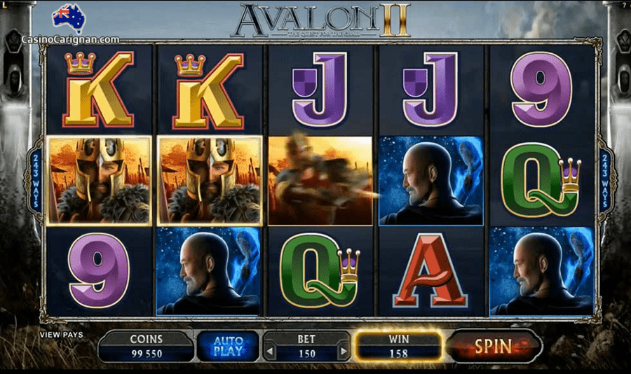 Avalon II pokie